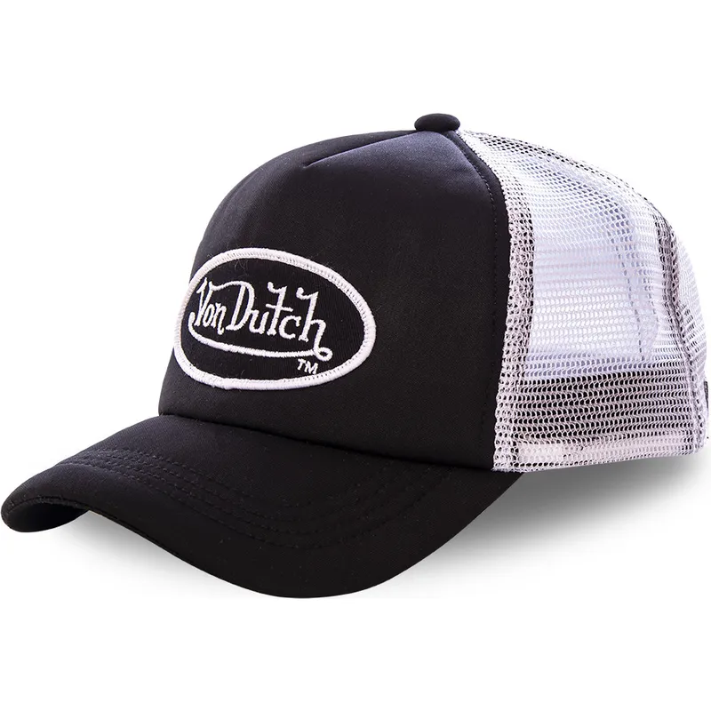 Von Dutch Fao Bla Trucker Cap Schwarz Und Wei Caphunters De