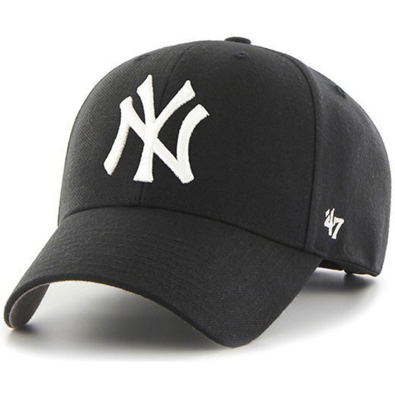 47-brand-curved-brim-kinder-new-york-yankees-mlb-mvp-cap-schwarz