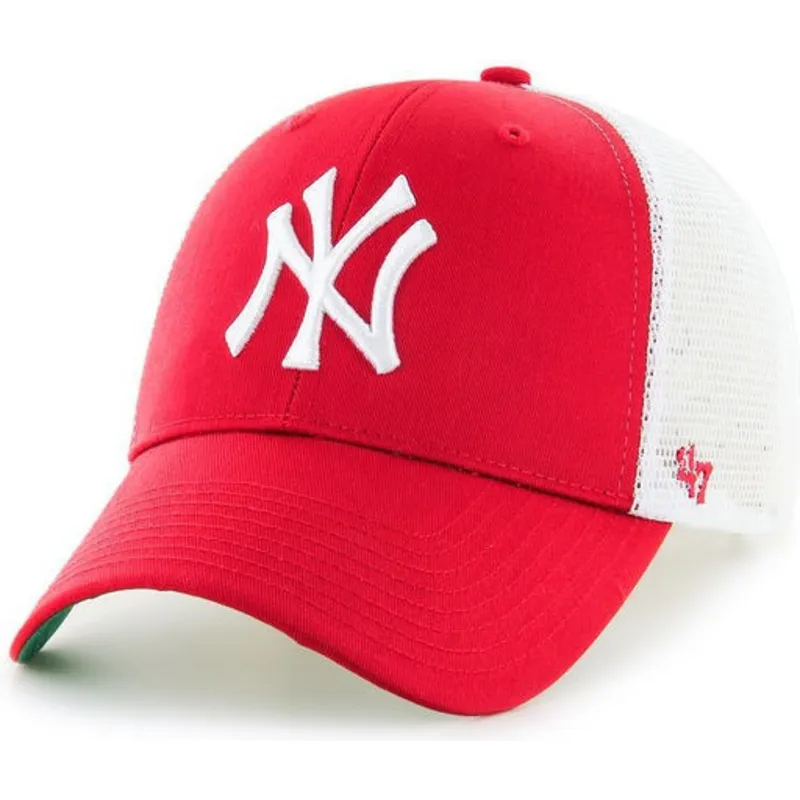 mutzen-gebogen-rot-snapback-der-new-york-yankees-mlb-von-47-brand mutzen-gebogen-rot-snapback-der-new-york-yankees-mlb-von-47-brand