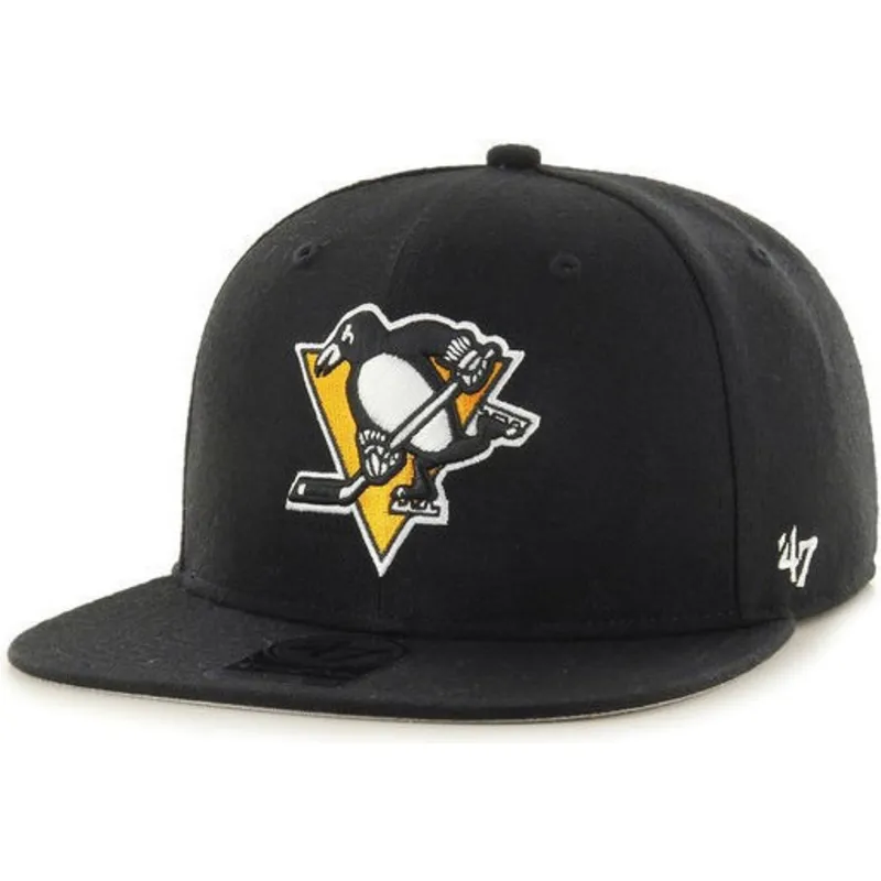 mutzen-flach-schwarz-snapback-der-pittsburgh-penguins-nhl-von-47-brand