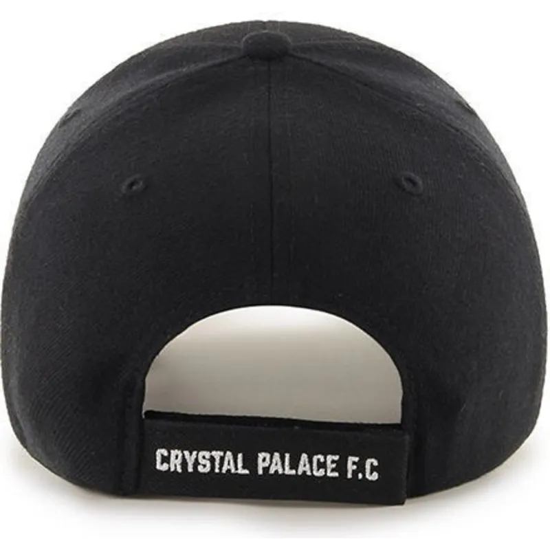 mutzen-gebogen-schwarz-verstellbares-band-de-aguila-der-crystal-palace-football-club-premier-league-von-47-brand mutzen-gebogen-schwarz-verstellbares-band-de-aguila-der-crystal-palace-football-club-premier-league-von-47-brand