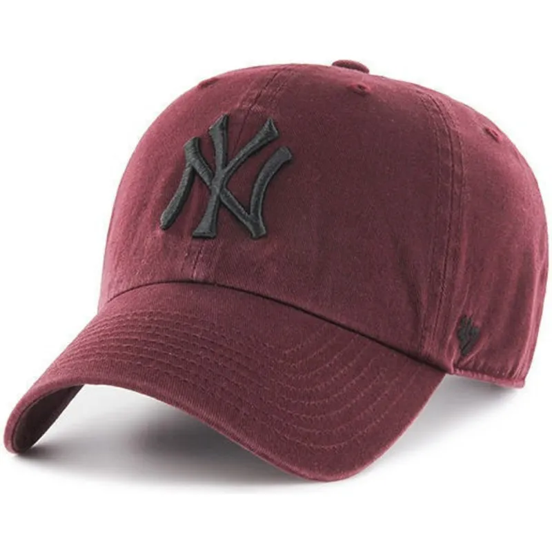 mutzen-gebogen-rot-verstellbares-band-granate-negro-der-new-york-yankees-mlb-von-47-brand mutzen-gebogen-rot-verstellbares-band-granate-negro-der-new-york-yankees-mlb-von-47-brand