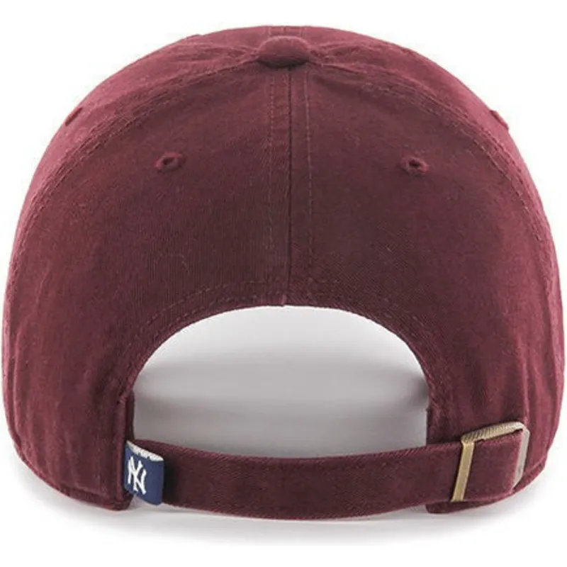 mutzen-gebogen-rot-verstellbares-band-granate-negro-der-new-york-yankees-mlb-von-47-brand mutzen-gebogen-rot-verstellbares-band-granate-negro-der-new-york-yankees-mlb-von-47-brand