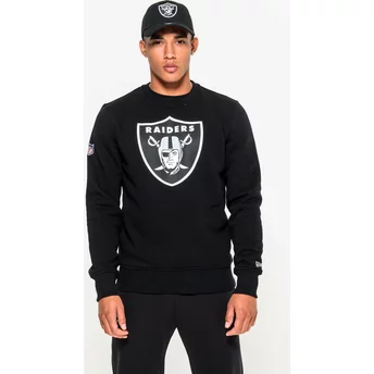 New Era Las Vegas Raiders NFL Crew Neck Sweatshirt schwarz