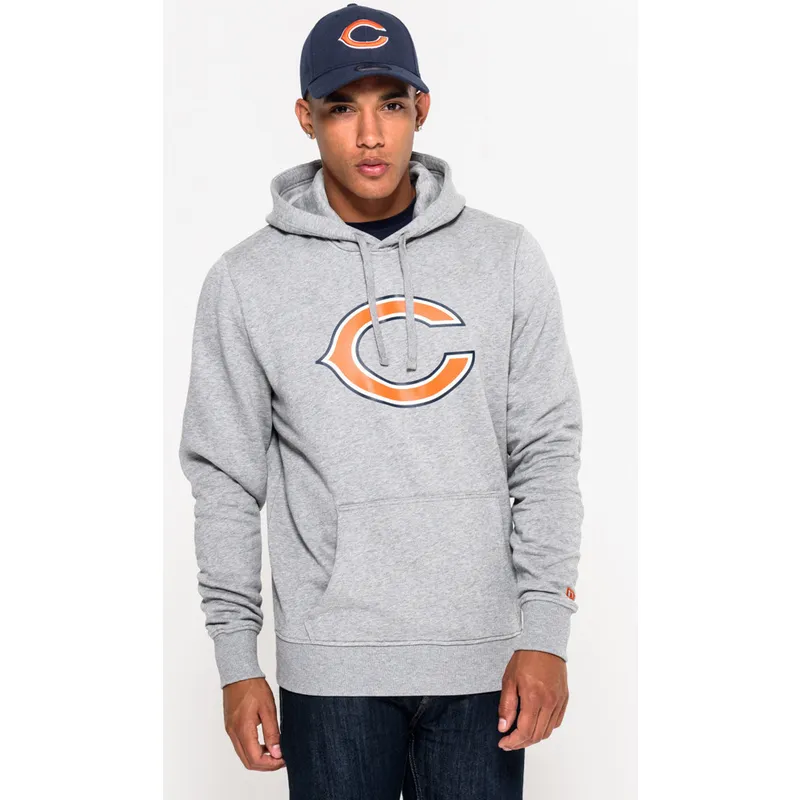 sweatshirt-mit-kapuze-grau-pullover-hoodie-der-chicago-bears-nfl-von-new-era sweatshirt-mit-kapuze-grau-pullover-hoodie-der-chicago-bears-nfl-von-new-era
