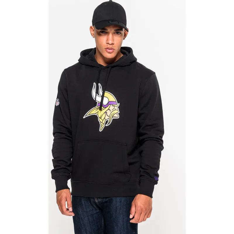sweatshirt-mit-kapuze-schwarz-pullover-hoodie-der-minnesota-vikings-nfl-von-new-era sweatshirt-mit-kapuze-schwarz-pullover-hoodie-der-minnesota-vikings-nfl-von-new-era