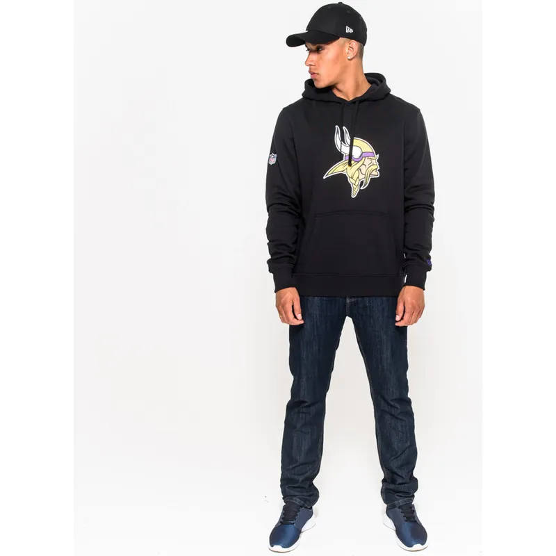 sweatshirt-mit-kapuze-schwarz-pullover-hoodie-der-minnesota-vikings-nfl-von-new-era sweatshirt-mit-kapuze-schwarz-pullover-hoodie-der-minnesota-vikings-nfl-von-new-era