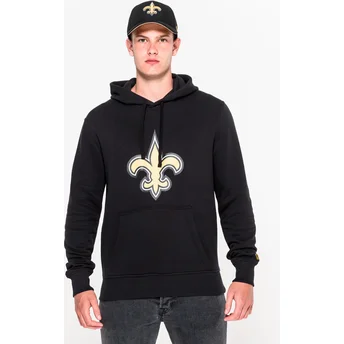 New Era New Orleans Saints NFL Pullover Hoodie Kapuzenpullover Sweatshirt schwarz