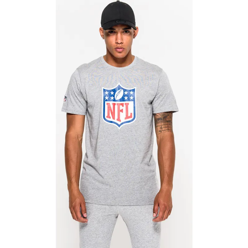 t-shirt-kurzarm-grau-de-der-nfl-von-new-era t-shirt-kurzarm-grau-de-der-nfl-von-new-era