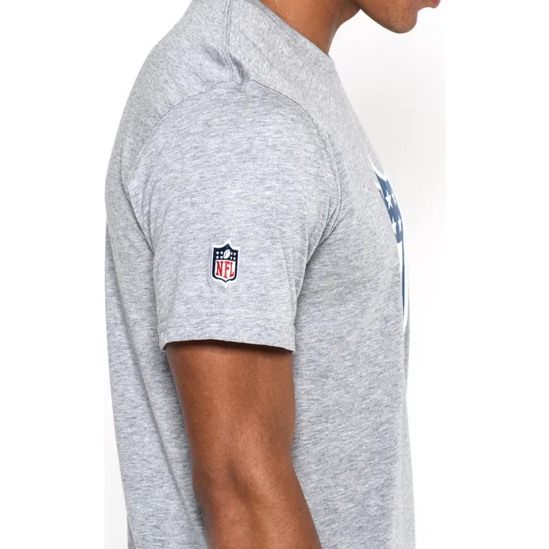 t-shirt-kurzarm-grau-de-der-nfl-von-new-era t-shirt-kurzarm-grau-de-der-nfl-von-new-era
