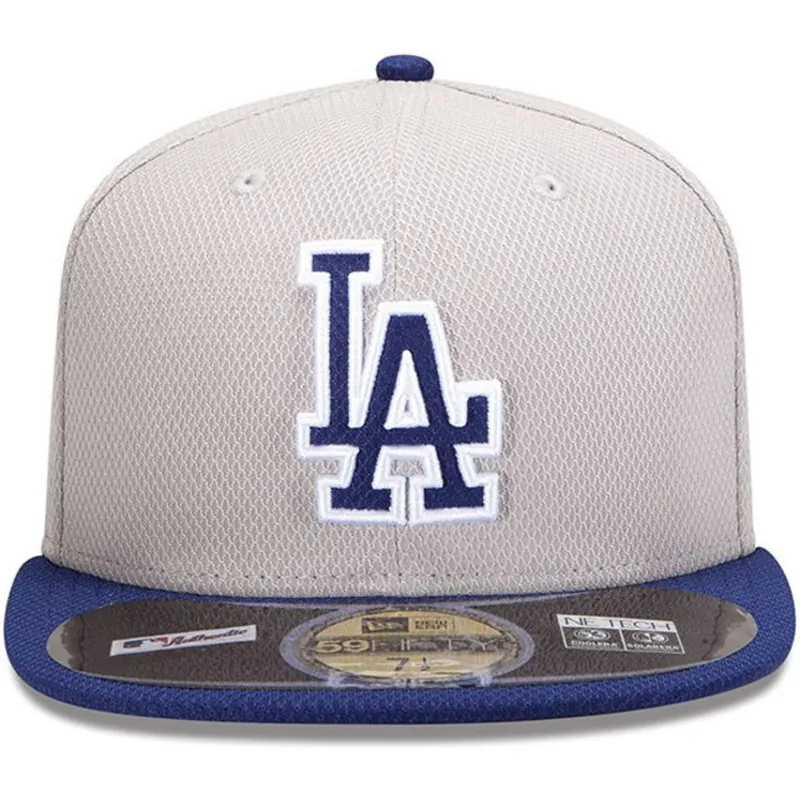 mutzen-flach-blau-angepasst-59fifty-diamond-era-der-los-angeles-dodgers-mlb-von-new-era