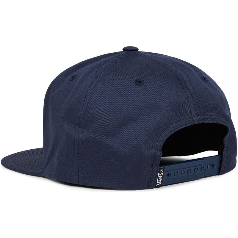 vans-flat-brim-wilmington-snapback-cap-marineblau