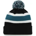 mutzen-pompon-schwarz-der-san-jose-sharks-nhl-von-47-brand