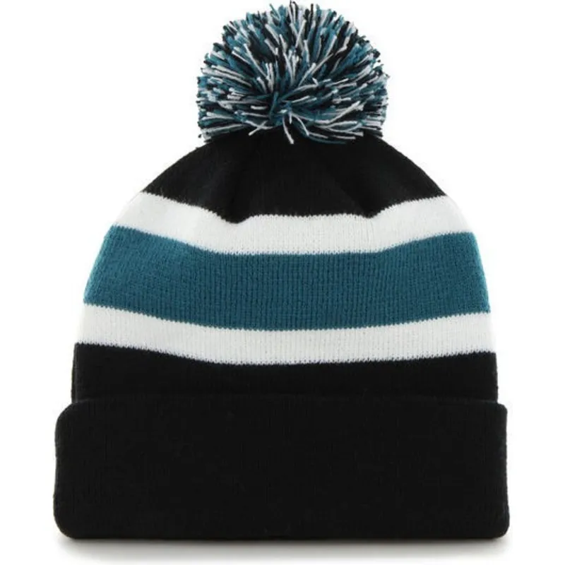 mutzen-pompon-schwarz-der-san-jose-sharks-nhl-von-47-brand mutzen-pompon-schwarz-der-san-jose-sharks-nhl-von-47-brand