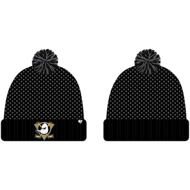 mutzen-pompon-schwarz-der-anaheim-ducks-nhl-von-47-brand