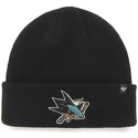 schwarze-mutze-mit-umschlag-von-den-san-jose-sharks-nhl-von-47-brand