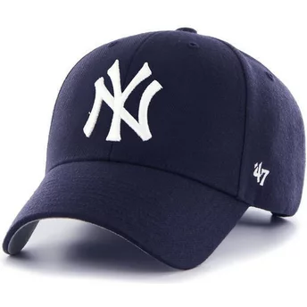 47 Brand Curved Brim New York Yankees MLB MVP Light Cap marineblau