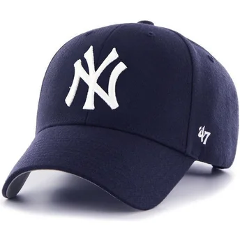 mutzen-gebogen-marineblau-verstellbares-band-claro-der-new-york-yankees-mlb-von-47-brand