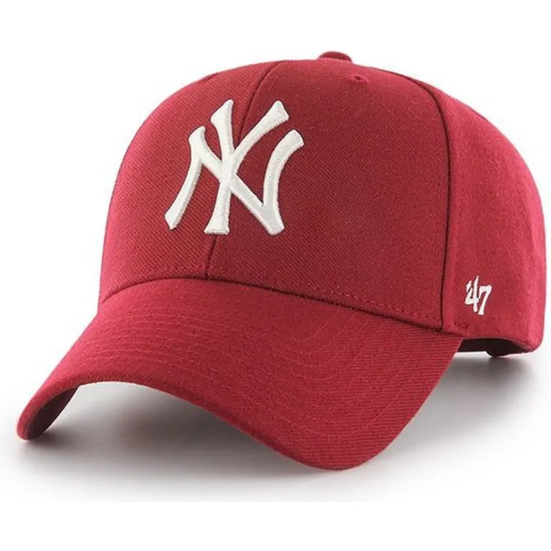 mutzen-gebogen-rot-snapback-der-new-york-yankees-mlb-von-47-brand