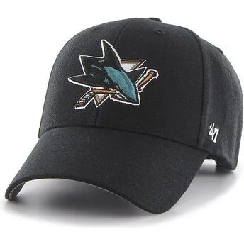 San Jose Sharks NHL MVP schwarze gebogene Kappe von 47 Brand