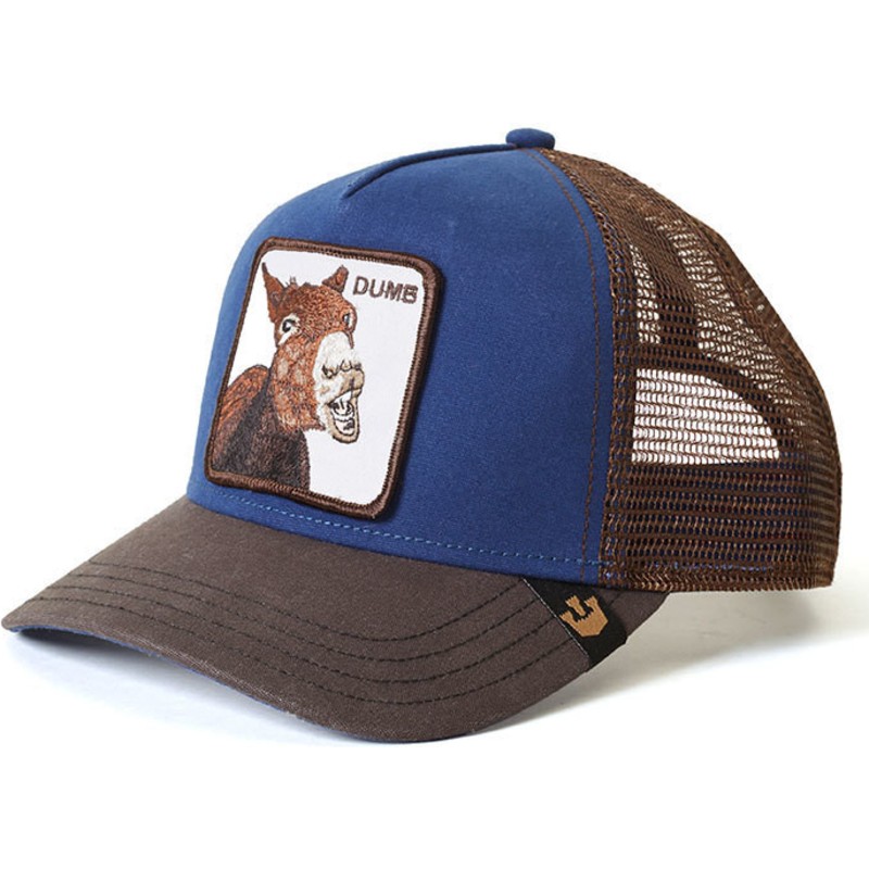 goorin-bros-donkey-dumbass-trucker-cap-blau-