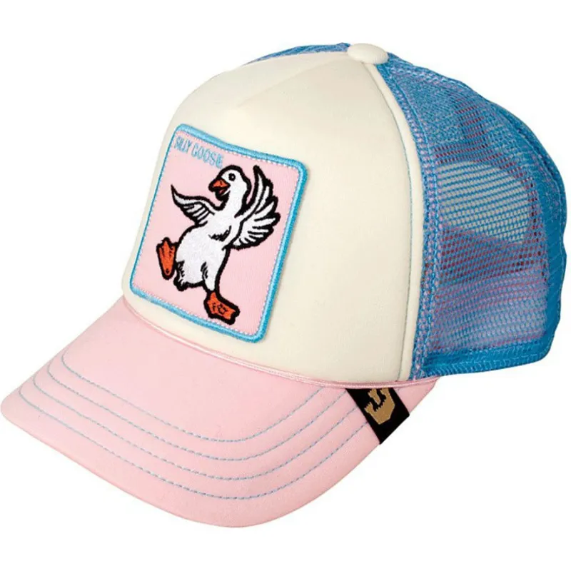 mutzen-gebogen-rosa-snapback-fur-kinder-the-farm-von-goorin-bros