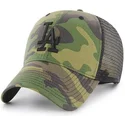 47-brand-los-angeles-dodgers-mlb-branson-mvp-trucker-cap-in-camouflage-mit-schwarzem-logo