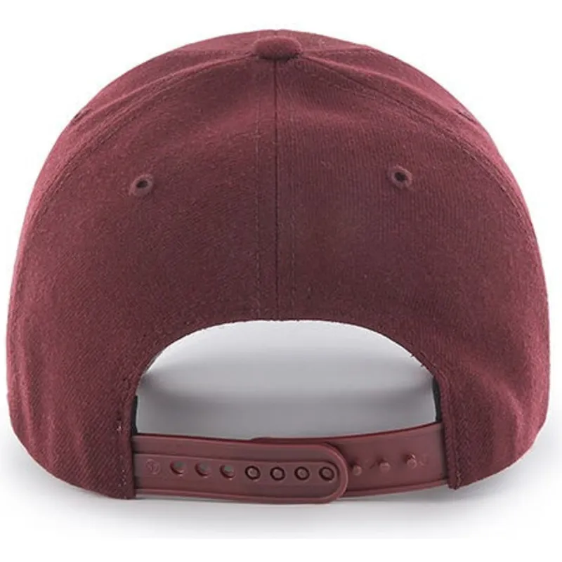 mutzen-gebogen-rot-snapback-granate-der-new-york-yankees-mlb-von-47-brand mutzen-gebogen-rot-snapback-granate-der-new-york-yankees-mlb-von-47-brand