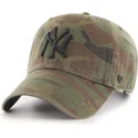 mutzen-gebogen-tarnung-verstellbares-band-negro-der-new-york-yankees-mlb-von-47-brand