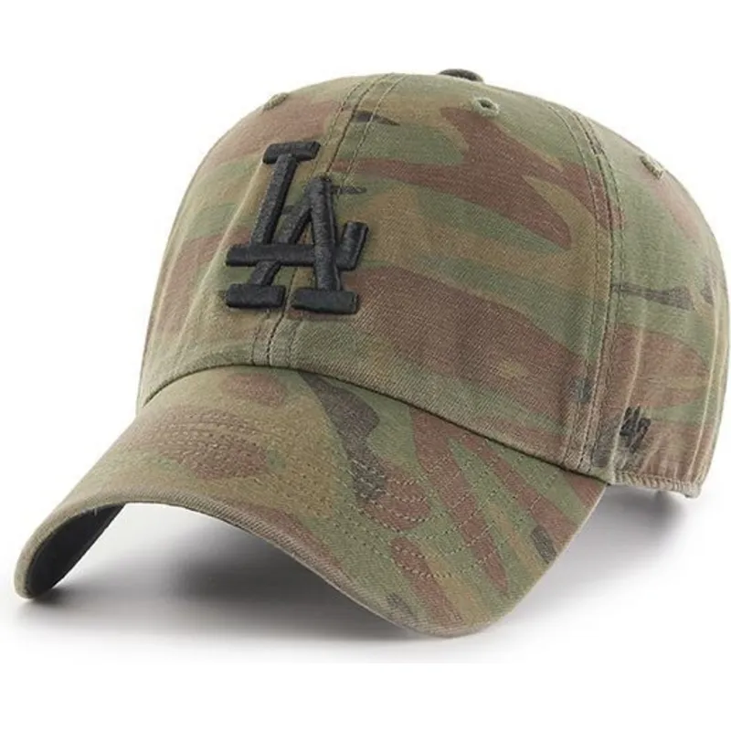 mutzen-gebogen-tarnung-verstellbares-band-negro-der-los-angeles-dodgers-mlb-von-47-brand