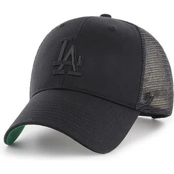 mutzen-gebogen-schwarz-snapback-der-los-angeles-dodgers-mlb-von-47-brand