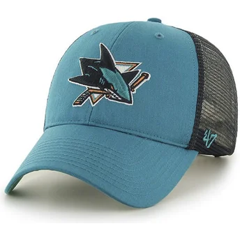 mutzen-gebogen-grun-snapback-der-san-jose-sharks-nhl-von-47-brand