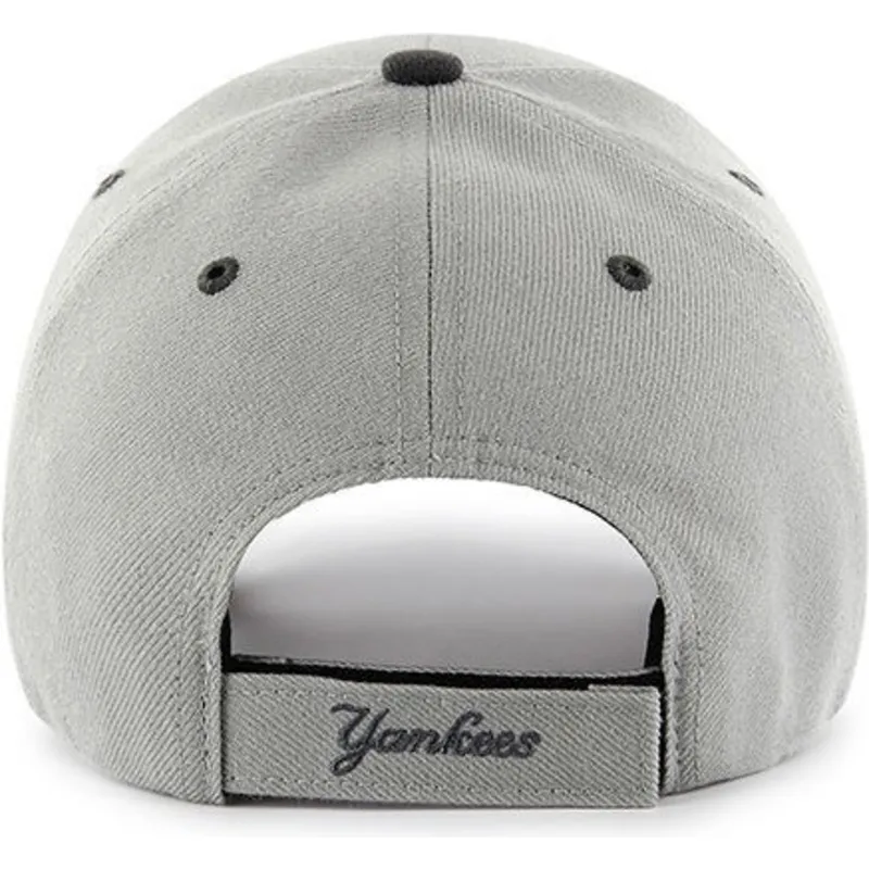 mutzen-gebogen-grau-verstellbares-band-der-new-york-yankees-mlb-von-47-brand