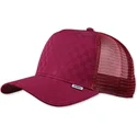 djinns-rote-karierte-trucker-kappe-tie-check