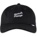 schwarze-verstellbare-curved-cap-texting-beach-please-von-djinns