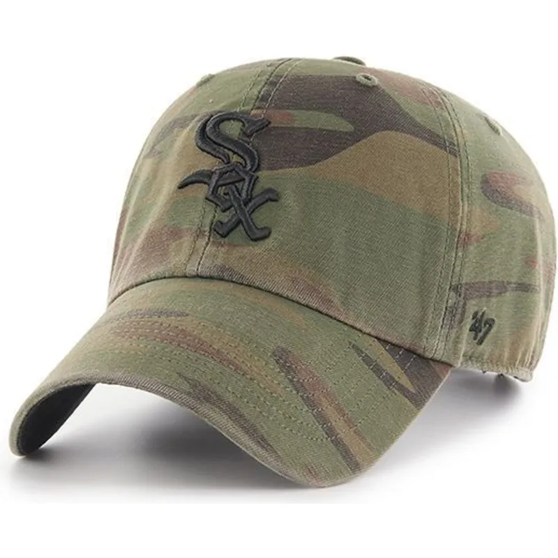 mutzen-gebogen-tarnung-verstellbares-band-negro-der-chicago-white-sox-mlb-von-47-brand