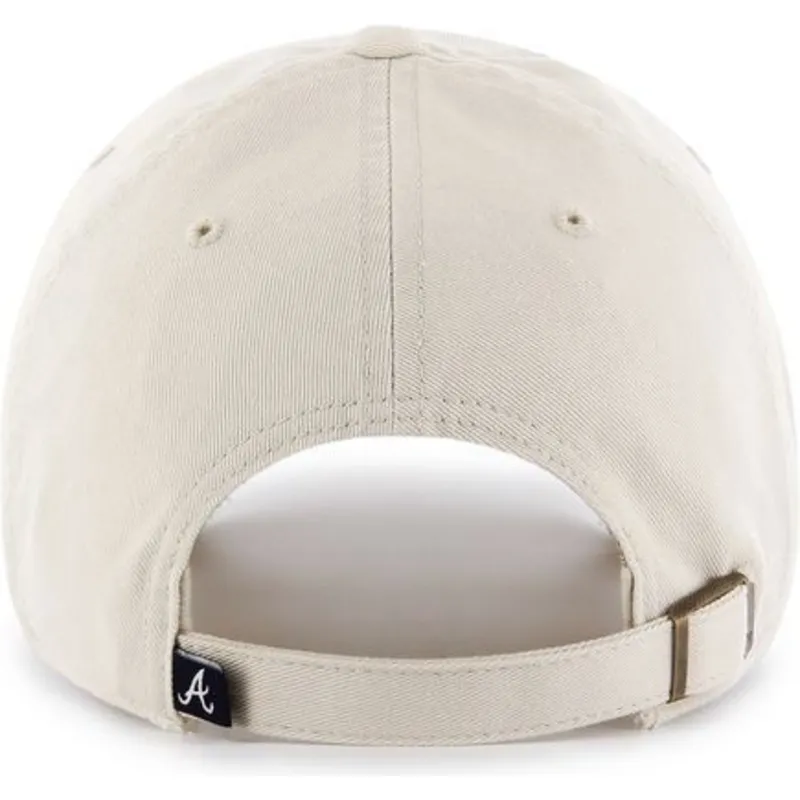 mutzen-gebogen-creme-verstellbares-band-der-atlanta-braves-mlb-von-47-brand