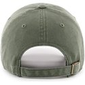 47-brand-curved-brim-grunes-logo-new-york-yankees-mlb-clean-up-cap-hellgrun