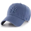 mutzen-gebogen-blau-verstellbares-band-der-new-york-yankees-mlb-von-47-brand