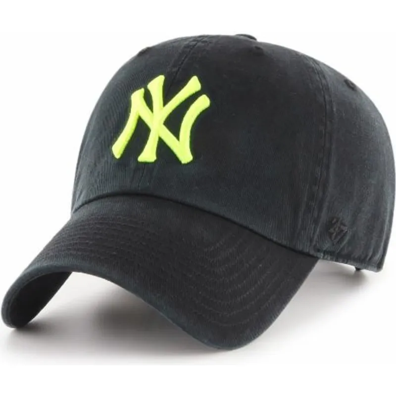 mutzen-gebogen-schwarz-verstellbares-band-der-new-york-yankees-mlb-von-47-brand