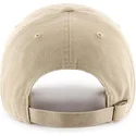 mutzen-gebogen-beige-verstellbares-band-caqui-caqui-der-new-york-yankees-mlb-von-47-brand