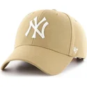 mutzen-gebogen-gelb-snapback-oro-viejo-der-new-york-yankees-mlb-von-47-brand