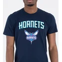 t-shirt-kurzarm-marineblau-de-der-charlotte-hornets-nba-von-new-era