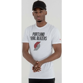 New Era Portland Trail Blazers NBA T-Shirt weiß