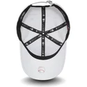 new-era-new-york-yankees-mlb-9forty-essential-verstellbare-weisse-kappe-mit-gebogenem-schirm