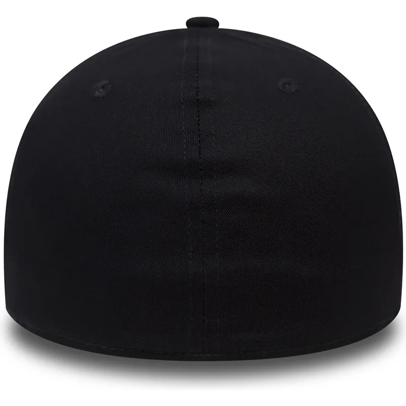 marineblaue-gebogene-verstellbare-kappe-39thirty-classic-der-los-angeles-dodgers-mlb-von-new-era