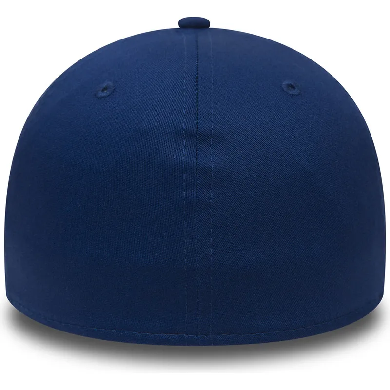 mutzen-gebogen-blau-angepasst-39thirty-essential-der-los-angeles-dodgers-mlb-von-new-era