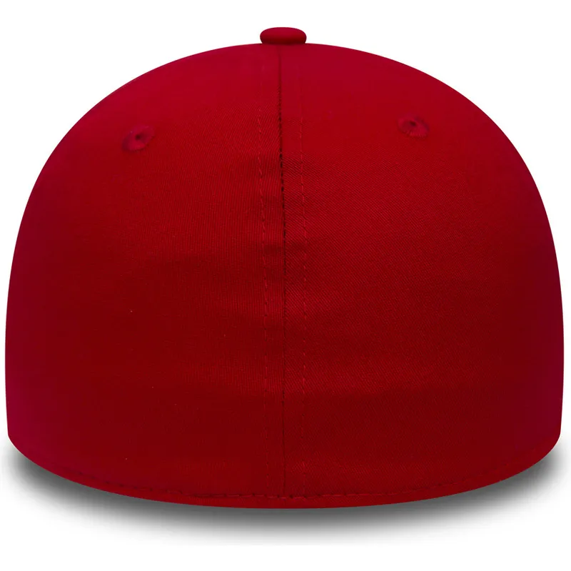 rote-gebogene-verstellbare-39thirty-classic-kappe-der-new-york-yankees-mlb-von-new-era