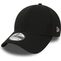 new-era-39thirty-basic-flag-schwarze-gebogene-verstellbare-kappe