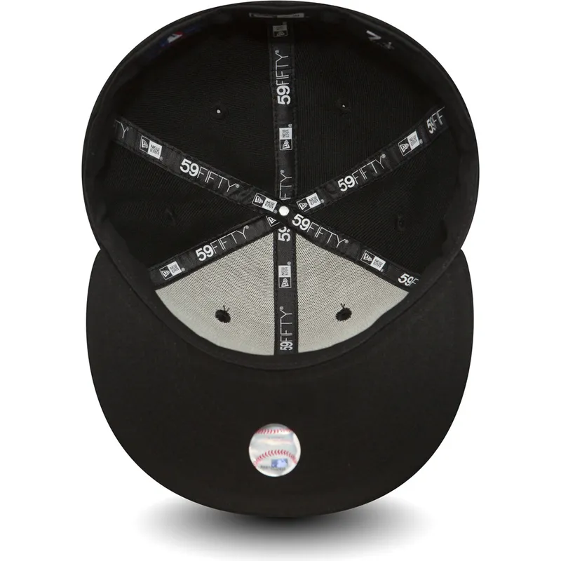 schwarze-enganliegende-59fifty-essential-flatcap-der-atlanta-braves-mlb-von-new-era